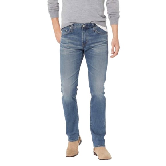 Ag Adriano Goldschmeid The Matchbox Slim Straight Denim Jeans